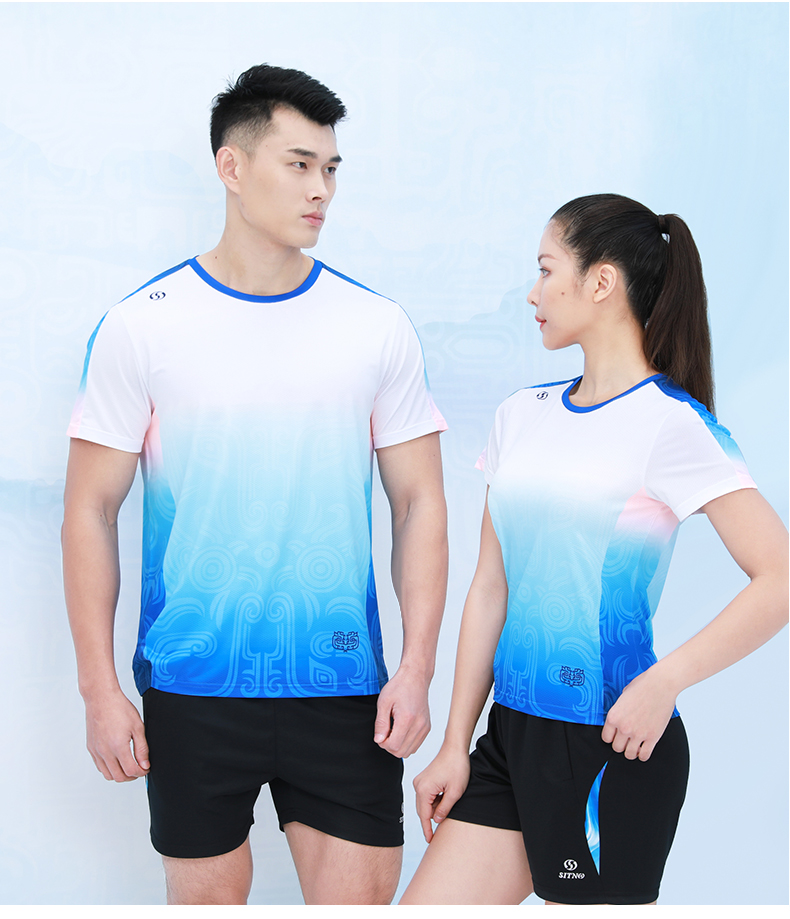 易门饕餮纹书国潮元素团体服运动T恤定做生产厂家883159/883160(图19)